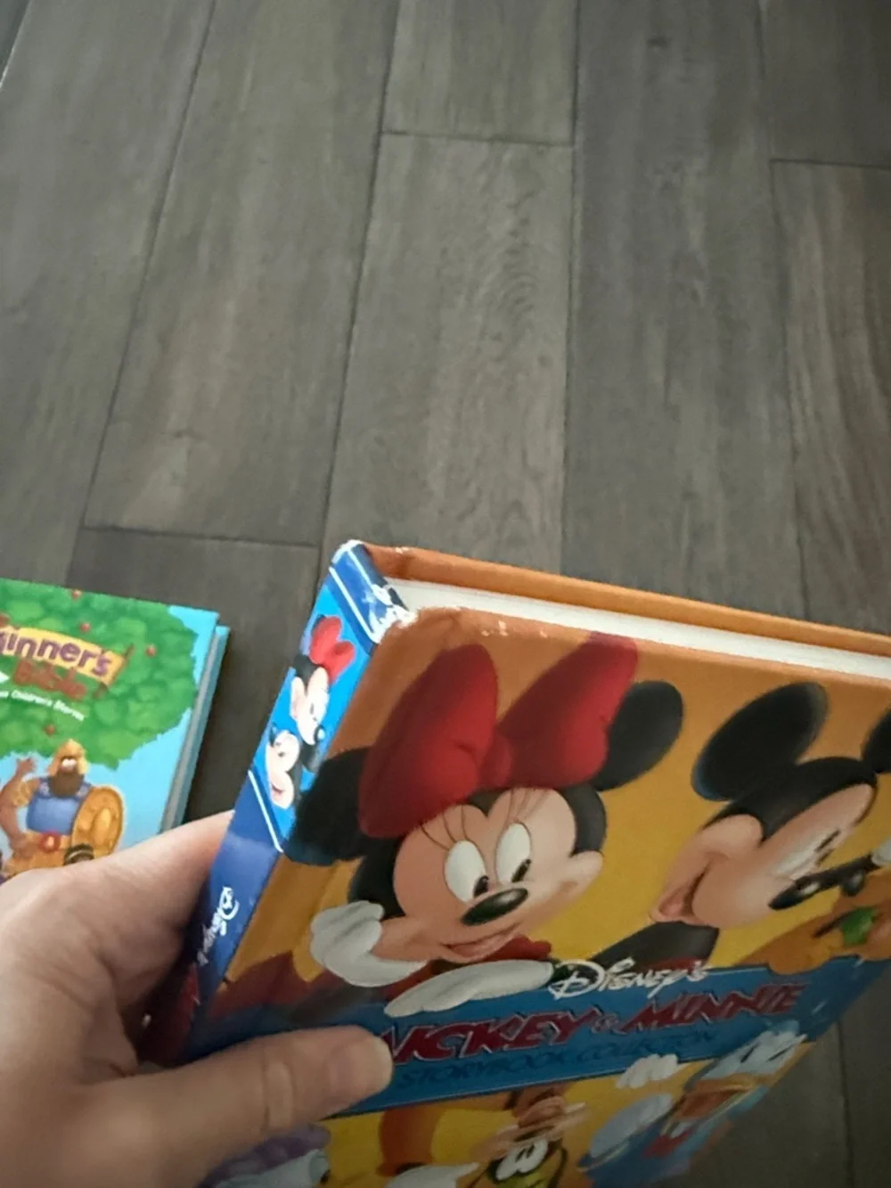Bundle Disney Mickey & Minnie Storybook Collection and beginners Bible Kids Book